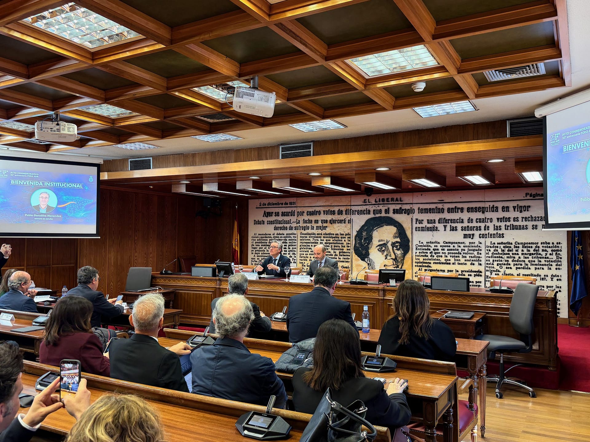 El Senado de España acoge el 25º aniversario de Foro ADR con foco en competitividad, cohesión territorial e innovación El Senado de España acoge el 25º aniversario de Foro ADR con foco en competitividad, cohesión territorial e innovación