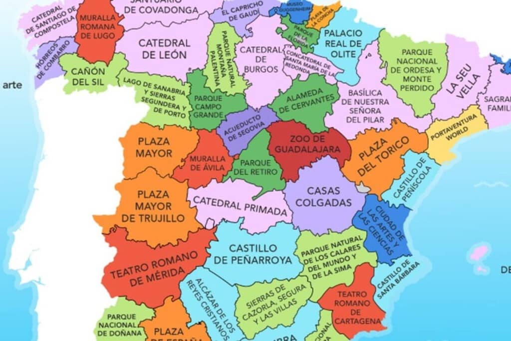 Si no sabes qué visitar cuando pases por Zamora, Palencia o Ciudad Real, este mapa es la solución a tus problemas Si no sabes qué visitar cuando pases por Zamora, Palencia o Ciudad Real, este mapa es la solución a tus problemas