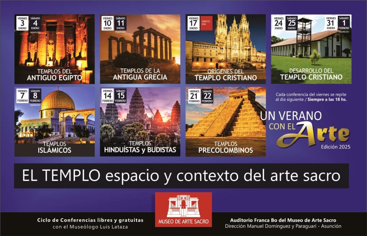 “Un verano con el arte”: estas son las charlas que ofrecerá el Museo de Arte Sacro “Un verano con el arte”: estas son las charlas que ofrecerá el Museo de Arte Sacro