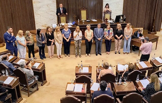 Cámara de Diputados: Se rindió un homenaje póstumo a Lidia «Nené» Grana de Manfredi Cámara de Diputados: Se rindió un homenaje póstumo a Lidia «Nené» Grana de Manfredi