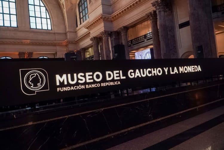 Reabrió el Museo del Gaucho y la Moneda, en la casa central del BROU Reabrió el Museo del Gaucho y la Moneda, en la casa central del BROU