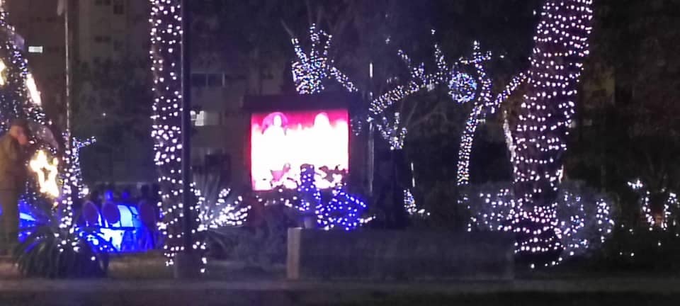 Operativo de seguridad nocturno en Plaza Las Banderas Operativo de seguridad nocturno en Plaza Las Banderas